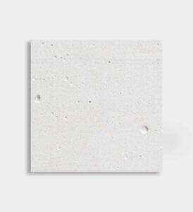 white limestone terrazzo