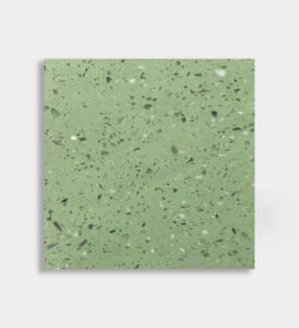 green inorganic terrazzo