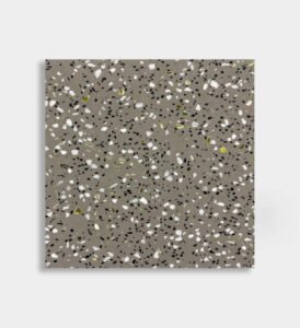 black white green gray inorganic terrazzo