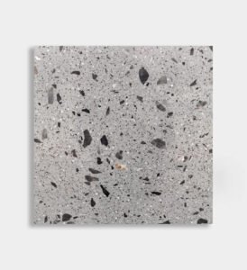 black white gray inorganic terrazzo