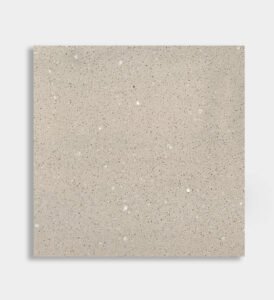 beige white inorganic terrazzo