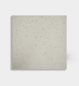 white epoxy terrazzo