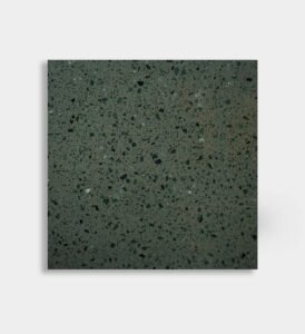 green epoxy terrazzo