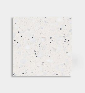 white black inorganic terrazzo