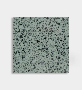 green inorganic terrazzo